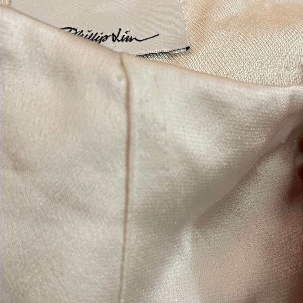 3.1 Phillip Lim Crepe Satin Jogger With Ghost Waistband Ivory size 0 - Picture 14 of 15
